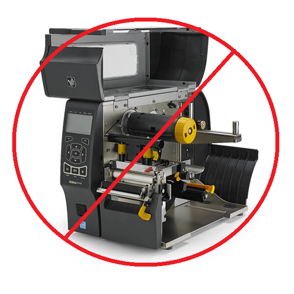 Having problems with your label printing warranty over on your Zebra series printer? Time to replace your thermal printhead now.