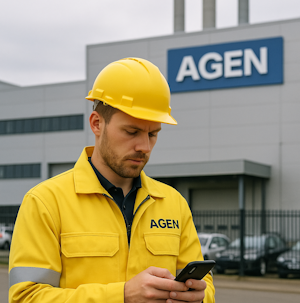 Inputing customer information onsite